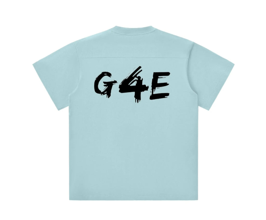 Duck egg blue oversized T shirt