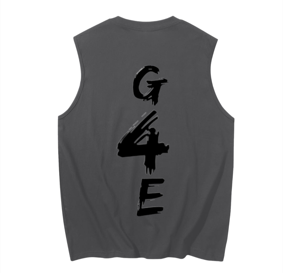 Dark grey vest