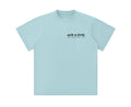 Duck egg blue oversized T shirt